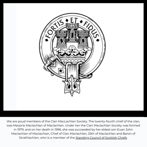 Clan MacLachlan Society Western USA Branch Connection