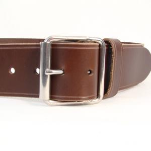 Kilt Belt, Chocolate Brown, Wide Leather Belt