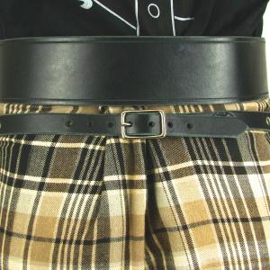 Sporran Belt with Chain Back Kilt View Nickel