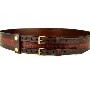 Kilt Belt Leather Double Buckle Kilt Belt Sprocket Belt Steampunk Kilt Belt