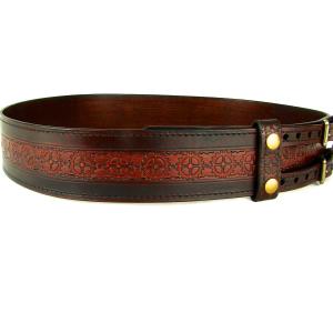 Kilt Belt Leather Double Buckle Kilt Belt Sprocket Belt Steampunk Kilt Belt
