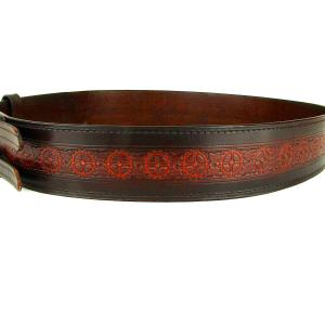 Kilt Belt Leather Double Buckle Kilt Belt Sprocket Belt Steampunk Kilt Belt
