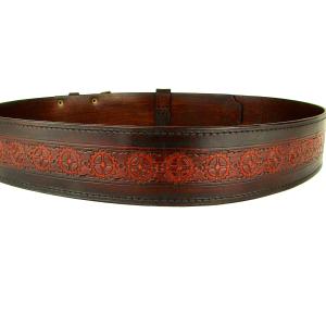 Kilt Belt Leather Double Buckle Kilt Belt Sprocket Belt Steampunk Kilt Belt