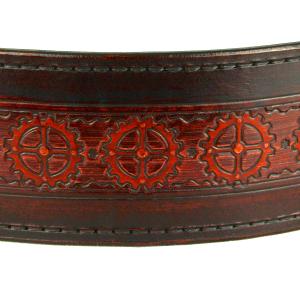 Kilt Belt Leather Double Buckle Kilt Belt Sprocket Belt Steampunk Kilt Belt