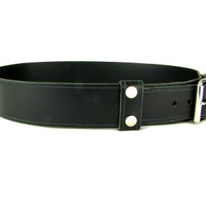 Black Leather Kilt Belt, Vader Style
