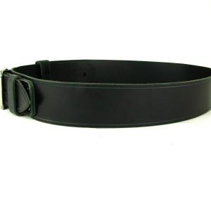 Black Leather Kilt Belt, Vader Style