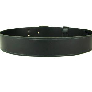 Black Leather Kilt Belt, Vader Style