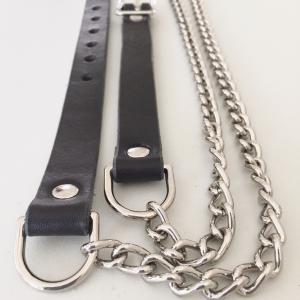 Sporran Belt with Nickel Chain
