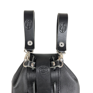 Sporran Hangers, Suspenders for Sporrans, Dark Brown Leather