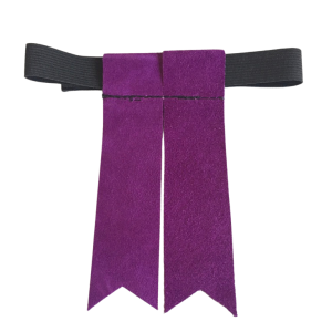 Suede Garter Flashes for Kilt Hose, Various Colors