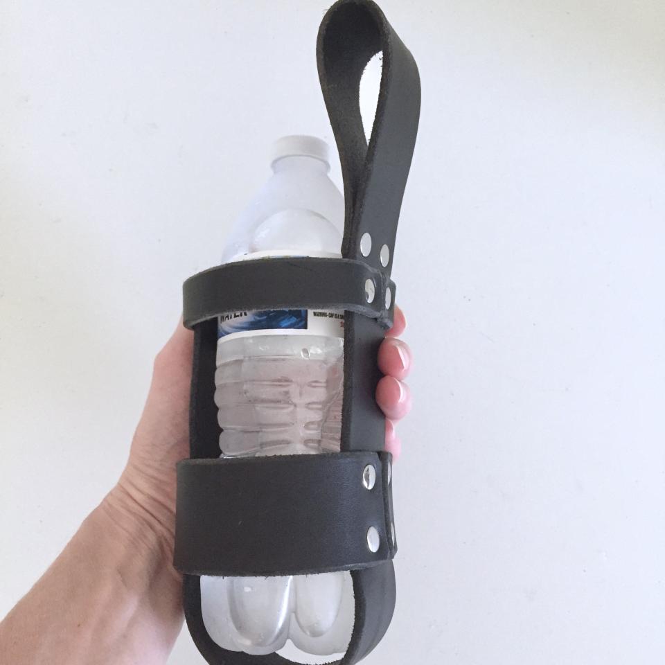 Leather Water Bottle Holder