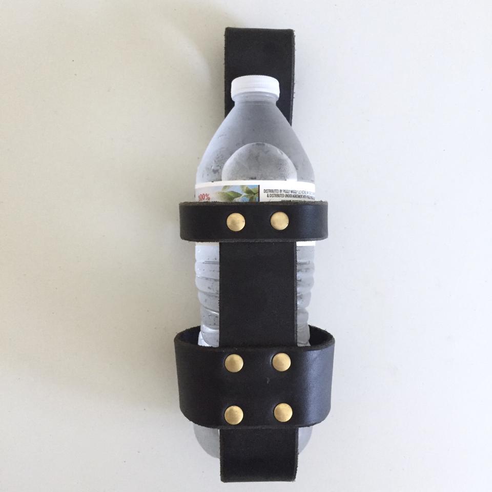 Leather Water Bottle Holder