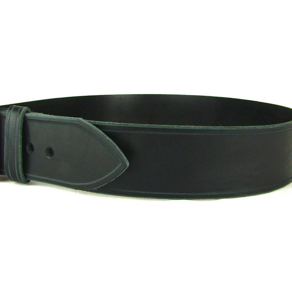 Belt Black Leather Belt Wide Belt Kilt Belt Double Bar Buckle