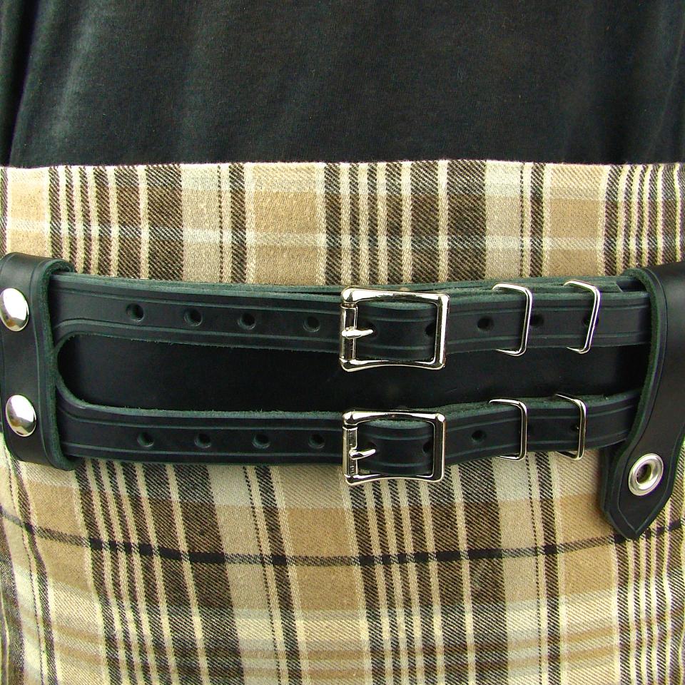 Kilt Belt D Ring Add on Storage Kilt View