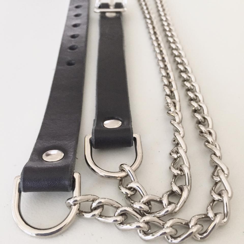 Sporran Belt with Nickel Chain