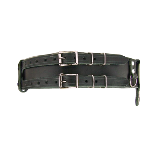 Double Buckle Utility Kilt Belt with D Ring Storage
