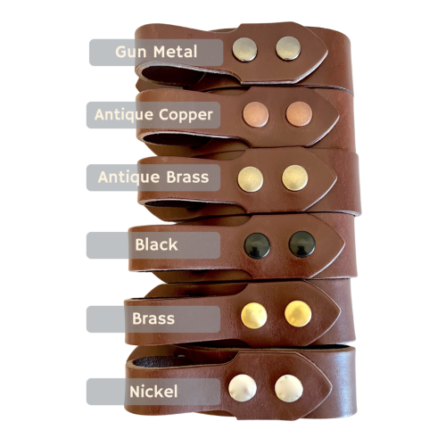 Festival Ready Tankard Strap, Dark Brown Leather