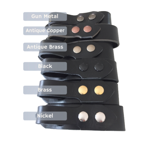 Festival Ready Tankard Strap, Black Leather